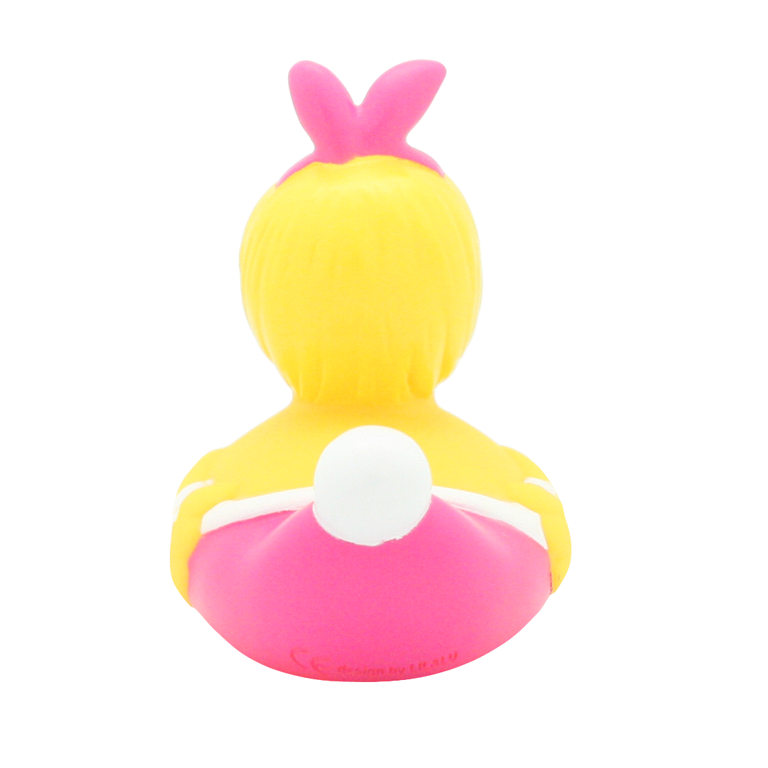 Rosa Pin-Up-Ente
