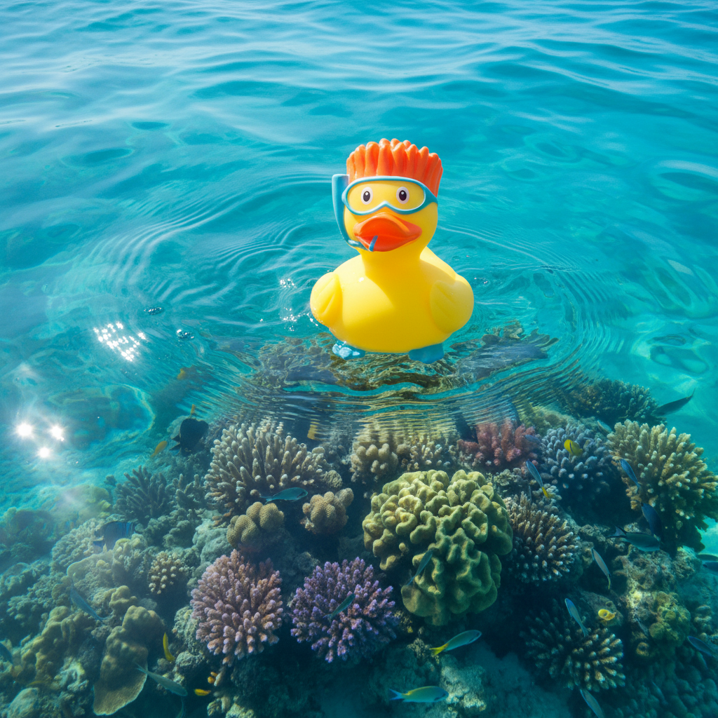 Duck Snorkeling