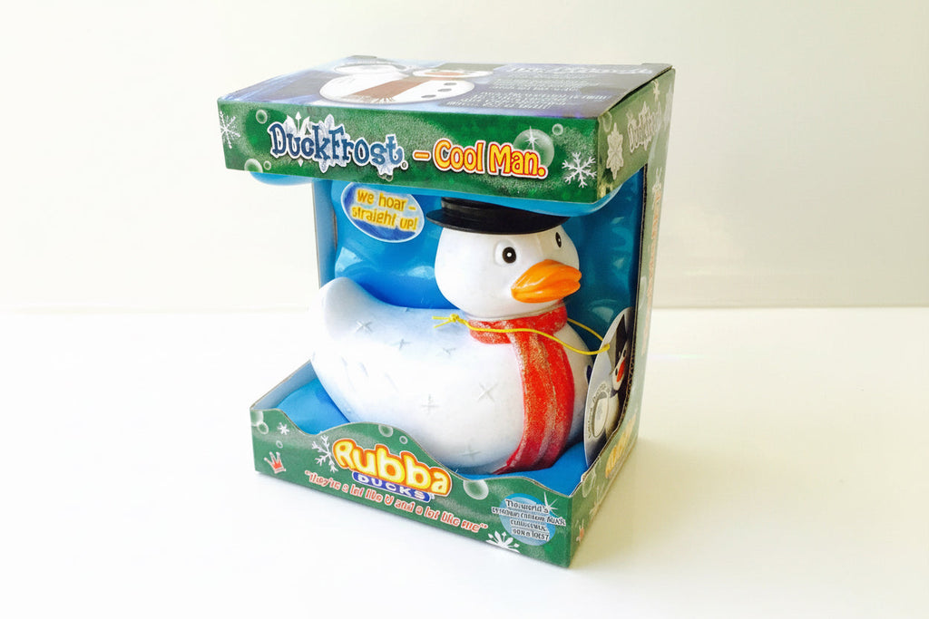 Pato Bonhomme de Neige Rubba Ducks - Pato de baño