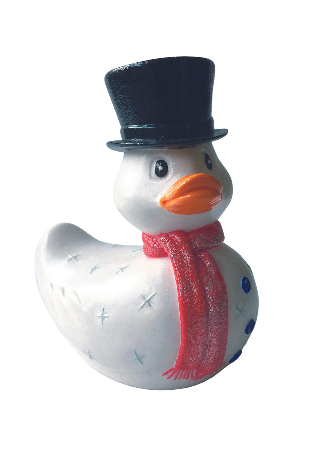 Pato muñeco de nieve