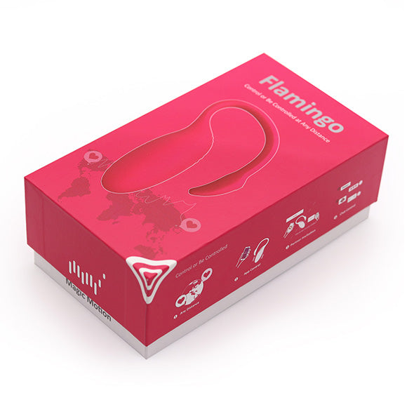 flamingo vibrating bullet pink magic motion 