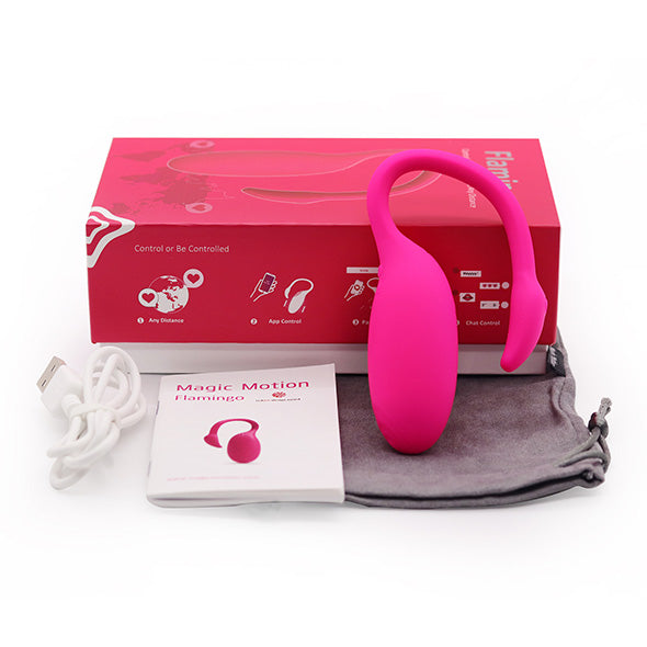 flamingo vibrating bullet pink magic motion 