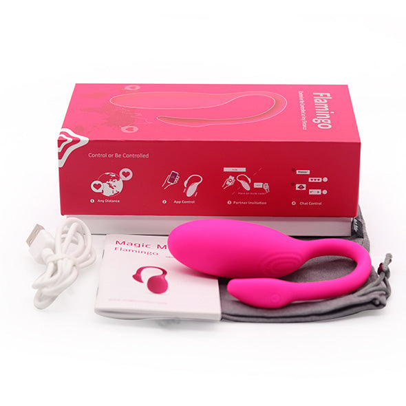 flamingo vibrating bullet pink magic motion 