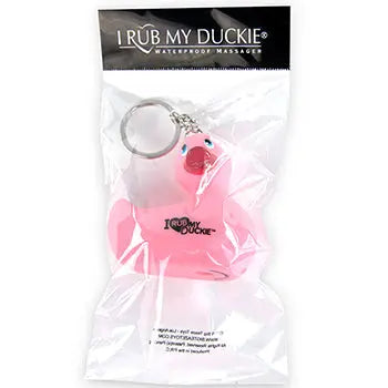 Porte-clés Canard Rose "I Rub My Duckie" Big Teaze Toys  CoinCaillerie