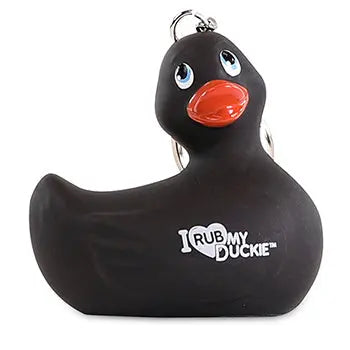 Porte-clés Canard Noir "I Rub My Duckie" Big Teaze Toys  CoinCaillerie