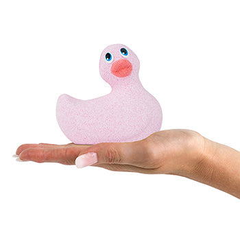 Bomba de baño de pato rosa