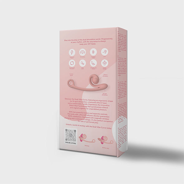Snail Vive Curve Duo Vibrator – vue produit 10