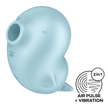 Satisfyer Sassy Seal bleu – vue produit 1