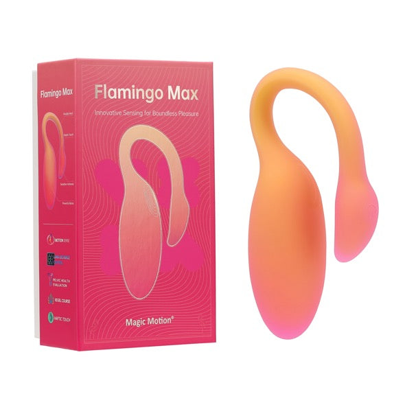 flamingo max vibrating bullet orange magic motion 