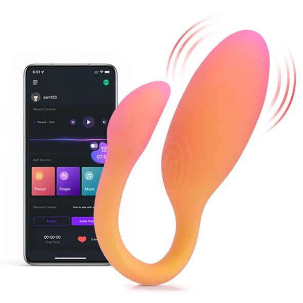 flamingo max vibrating bullet orange magic motion 