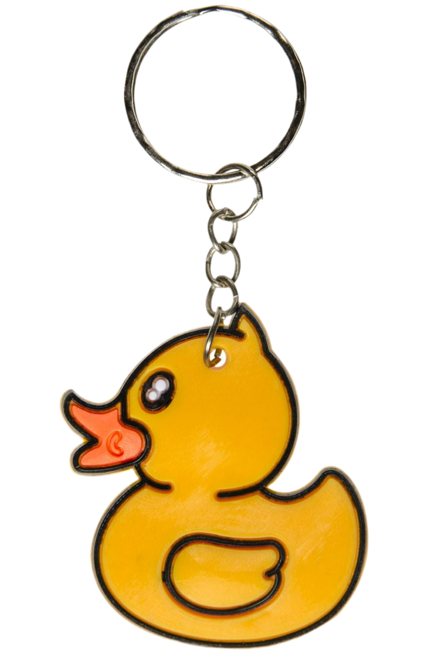 Porte-clés Canard Jaune LG Import CoinCaillerie