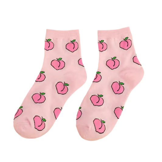 chaussettes p ches roses mrcol SOX FRU 059 29424460