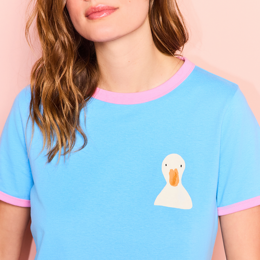 T-Shirt Canard "What The Duck"