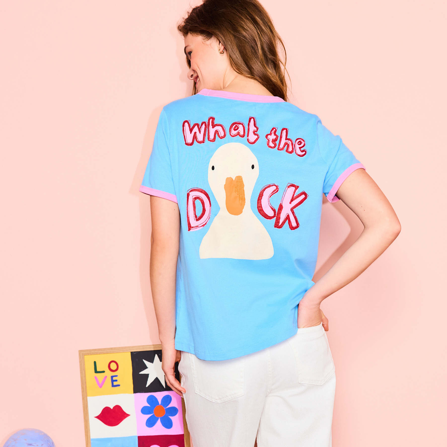 T-Shirt Ente "What The Duck"
