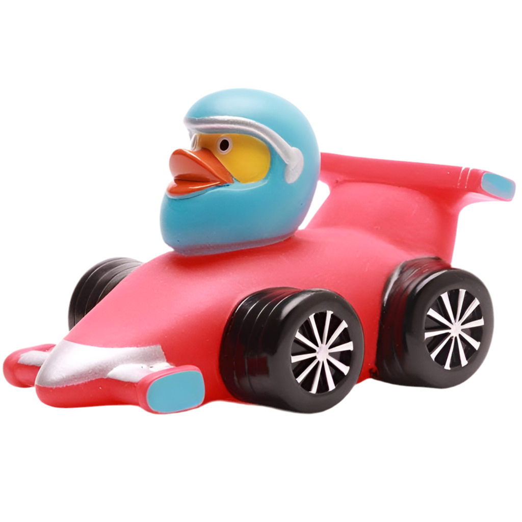 Canard Formule 1 Rouge Duckshop CoinCaillerie