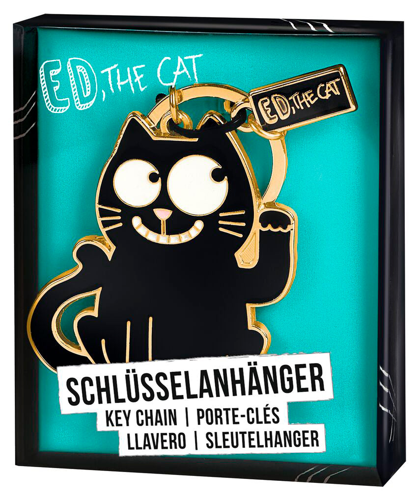 Ed der Katzen-Schlüsselanhänger