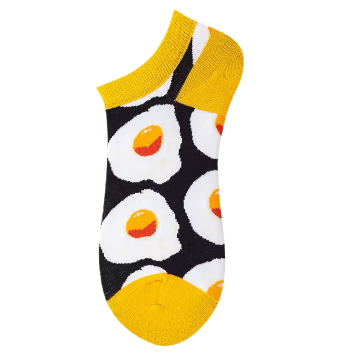 chaussettes courtes oeufs au plat