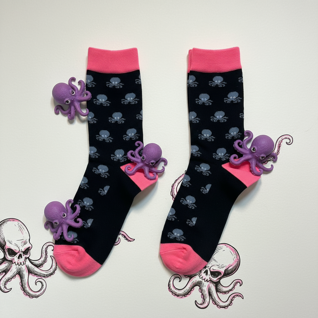 Chaussettes Pieuvres