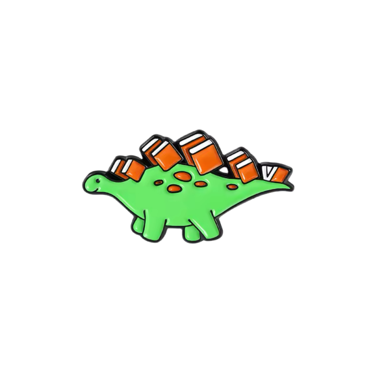 pins stegosaure bibliophile