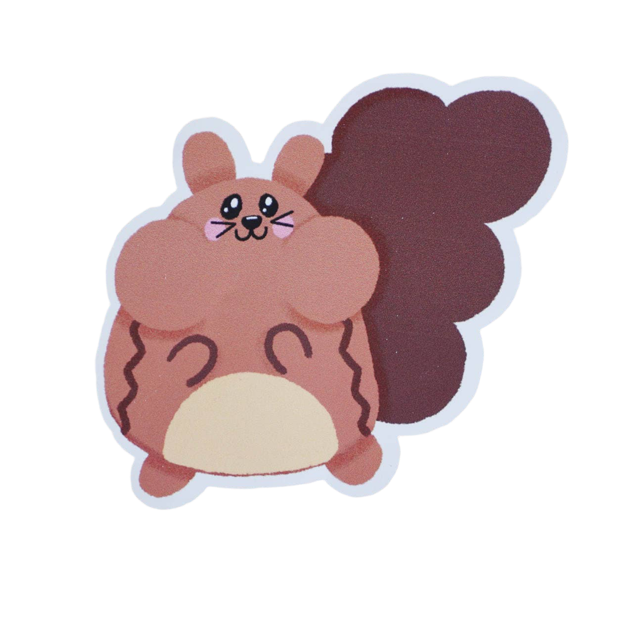 autocollant ecureuil FS003 14144076