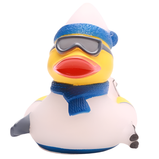 Canard Skieur Bleu Duckshop CoinCaillerie