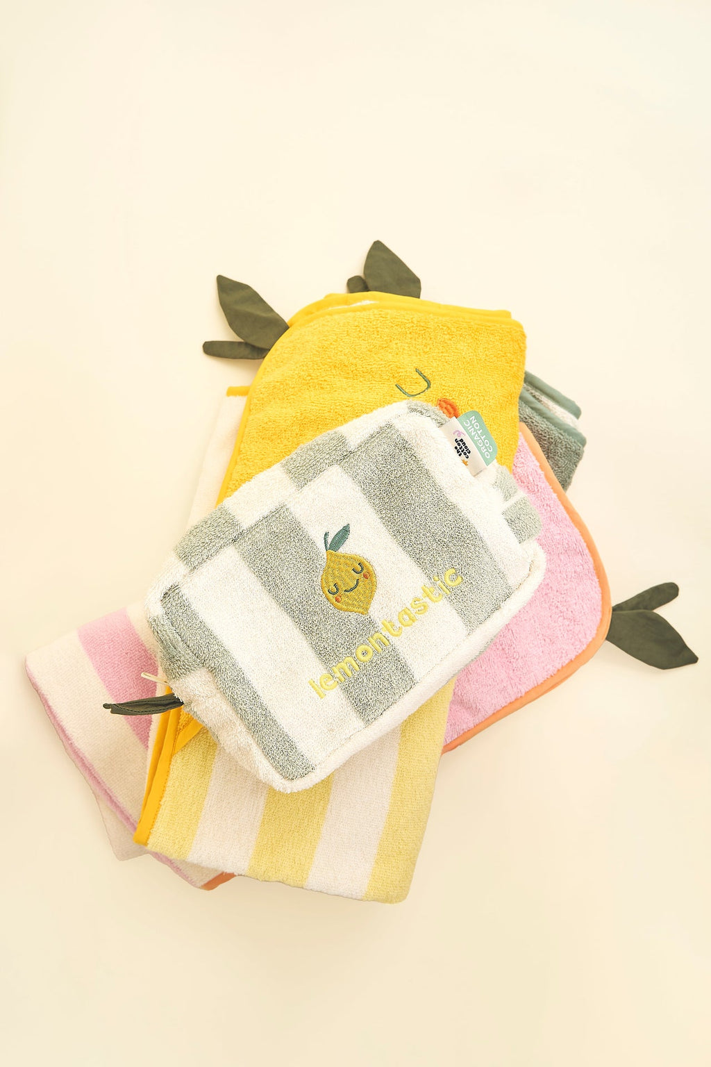 Trousse de toilette Mandy Mandarin en forme de fruit