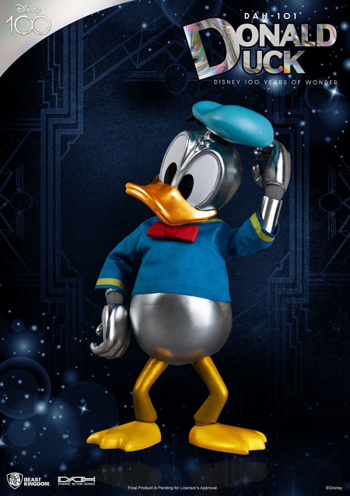 donald figurine dynamic action heroes beast kingdom 
