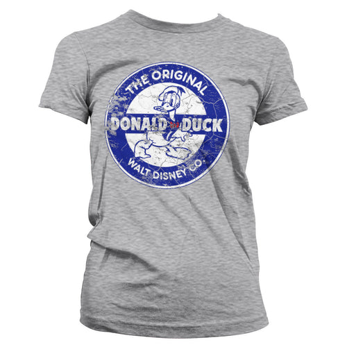 disney t shirt vintage girly donald duck grey l 174384 