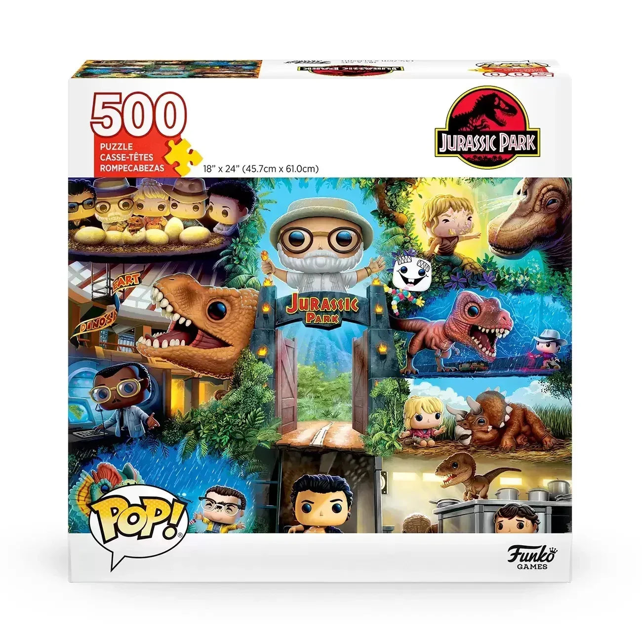 pop puzzle jurassic park