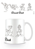 mug disney donald duck sketch pyramid MG24038 5050574240383