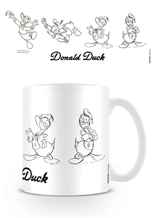 mug disney donald duck sketch pyramid MG24038 5050574240383