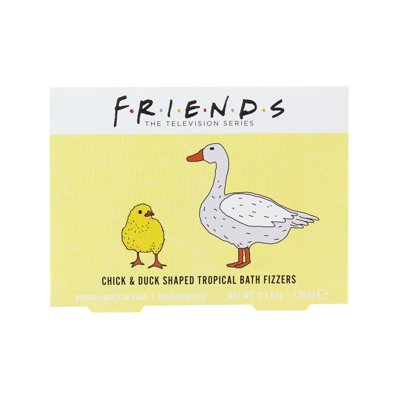 friends chick and duck bath fizzers PP7714FR 5055964763510