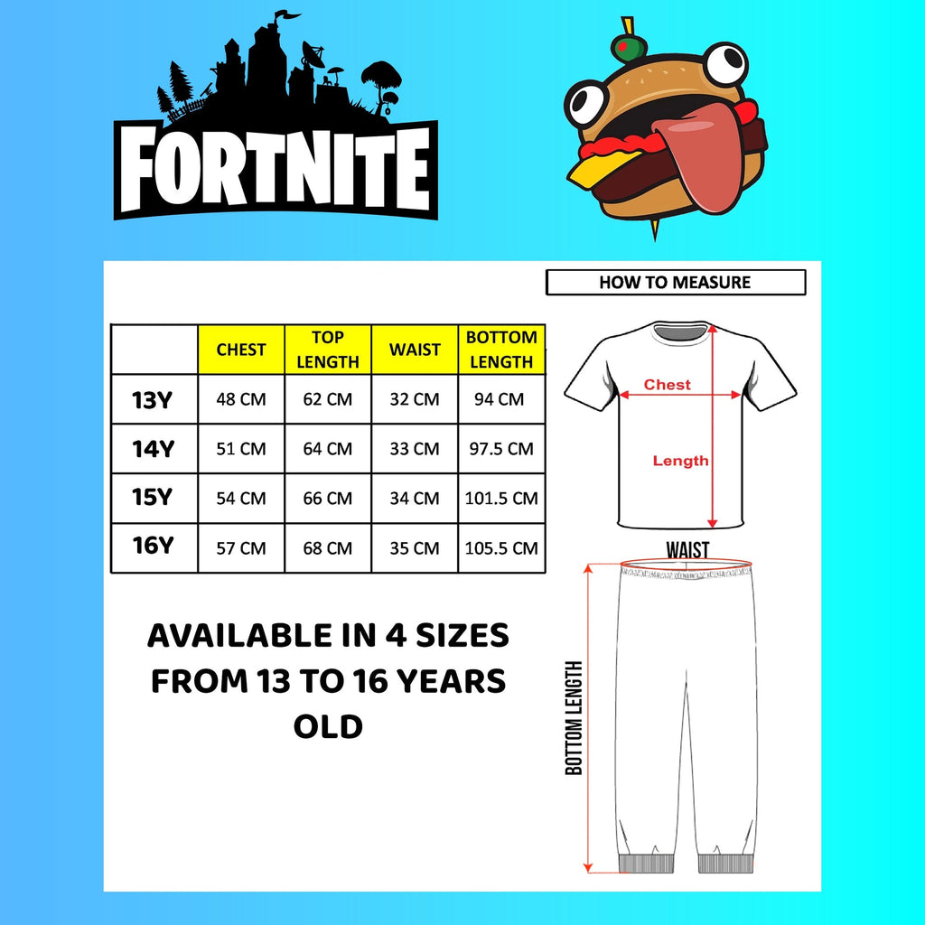 Pyjama Fortnite – with Durr Burger Beef Boss Motif