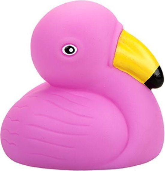petit flamant rose de bain 