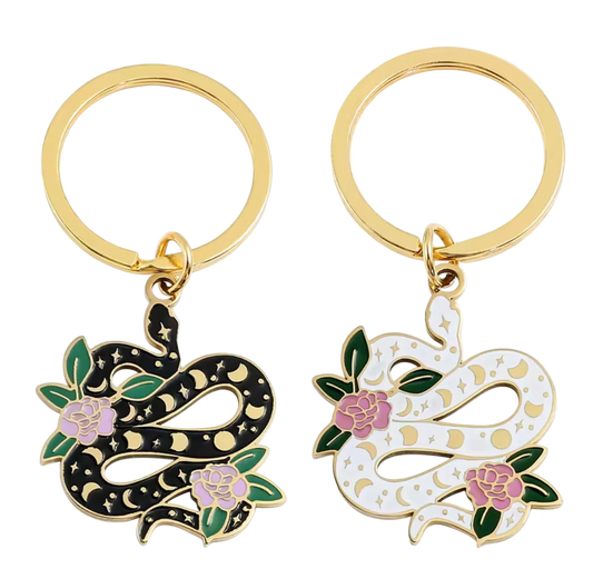 Porte-Clés Serpent Lunaire