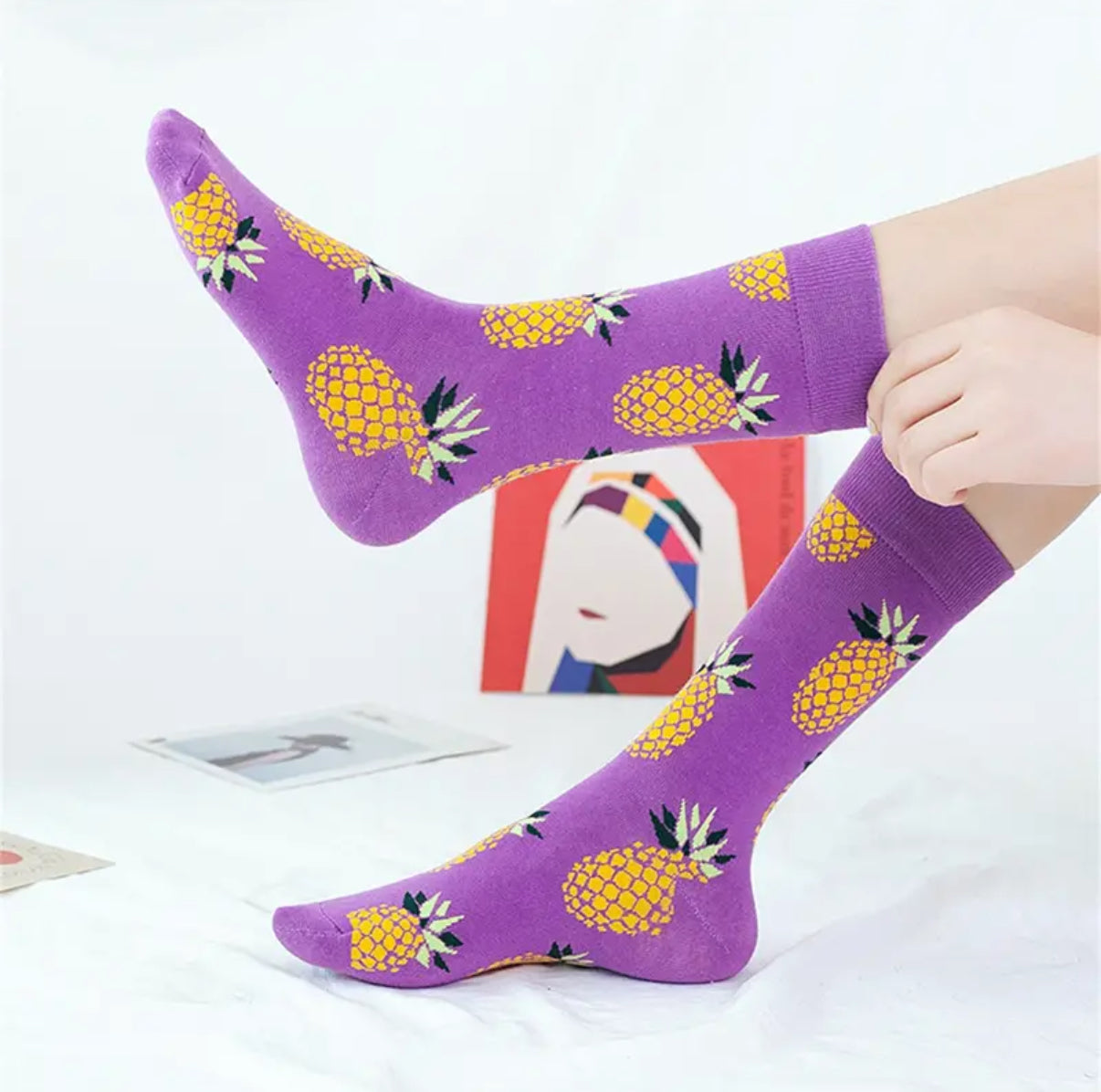 chaussettes ananas SOX FRU 035 23274828
