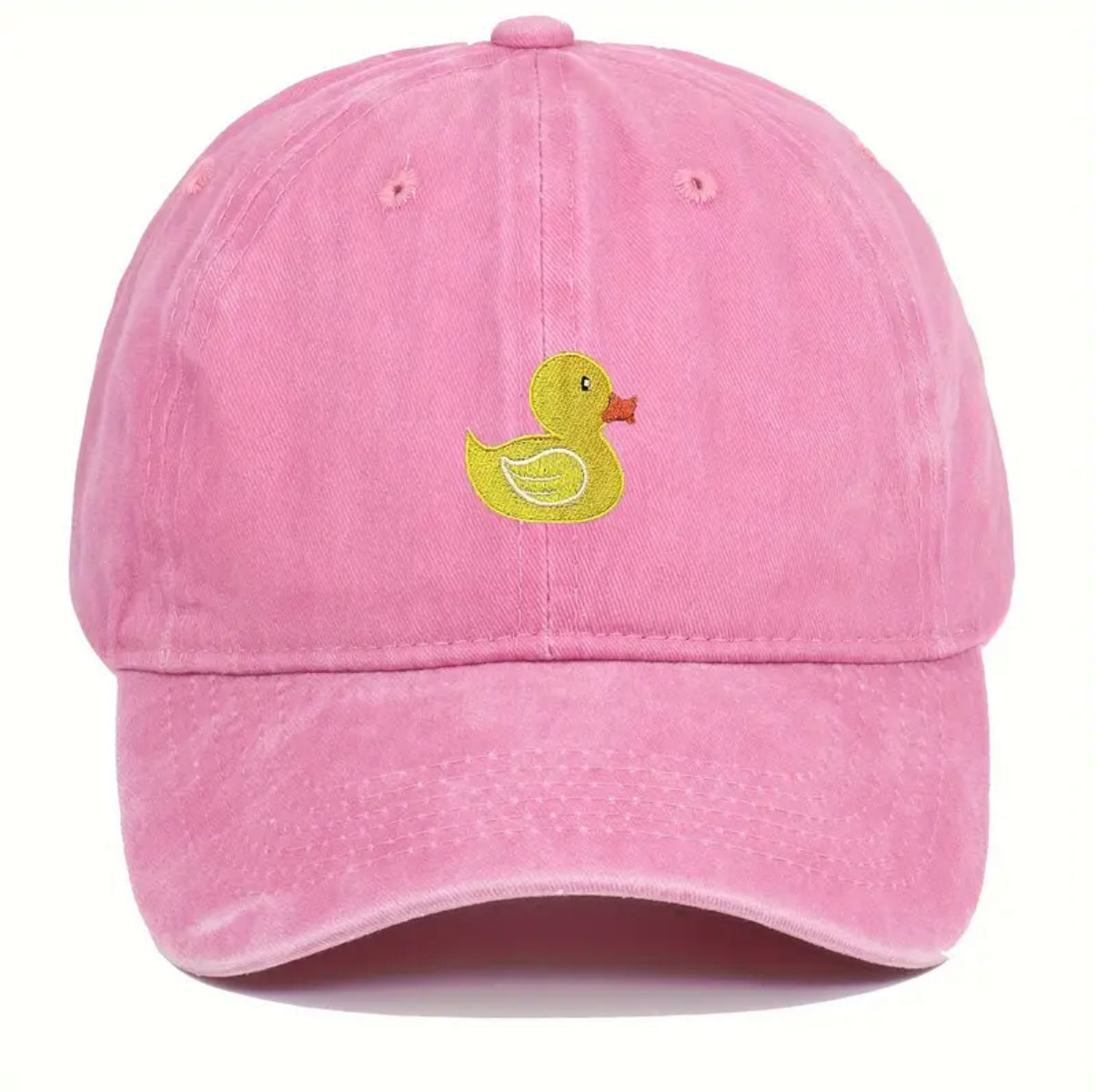 casquette delavee canard jaune brode mrcol CAP DUK 088 34590028
