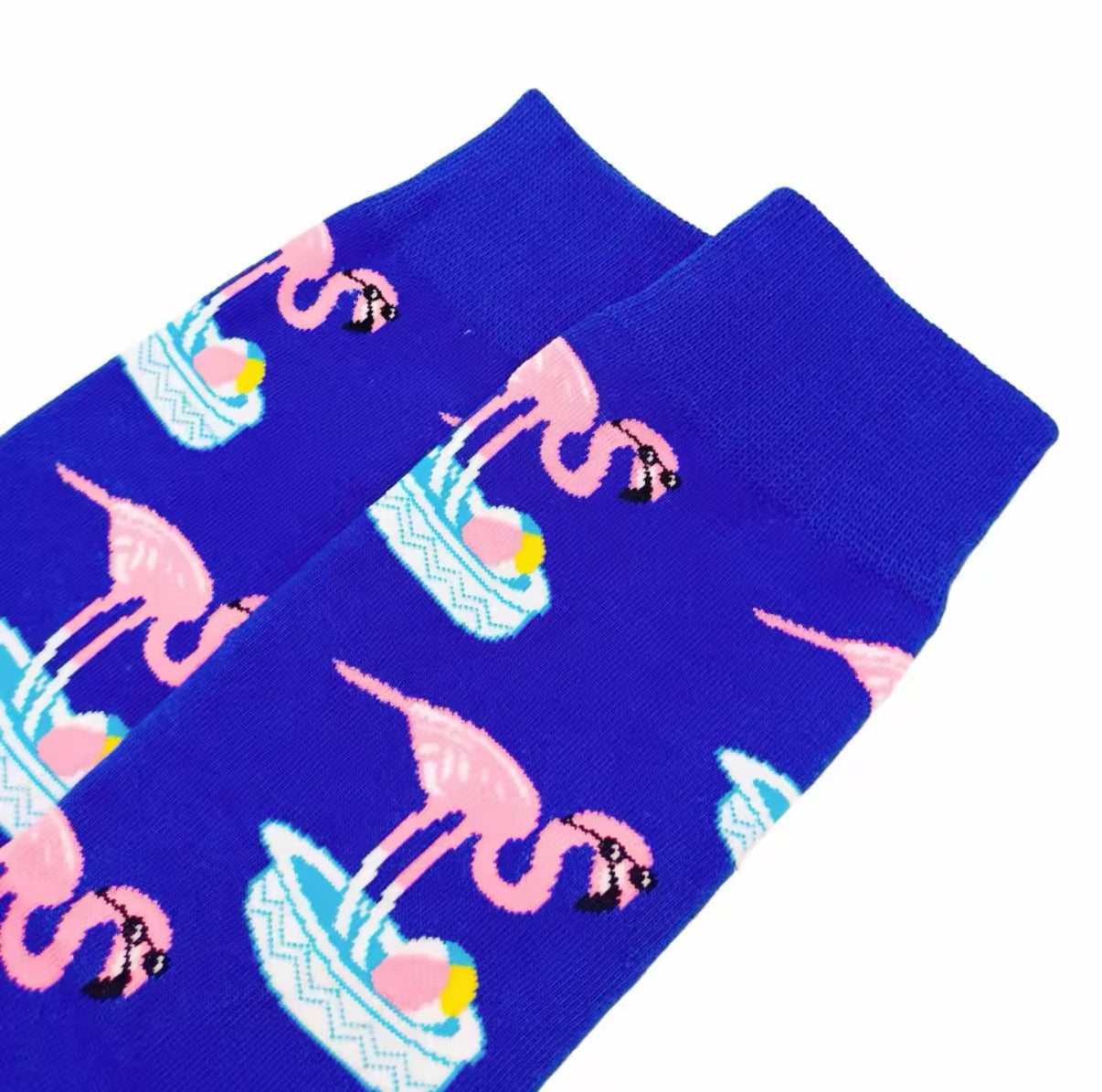 chaussettes flamant lunettes de soleil mrcol