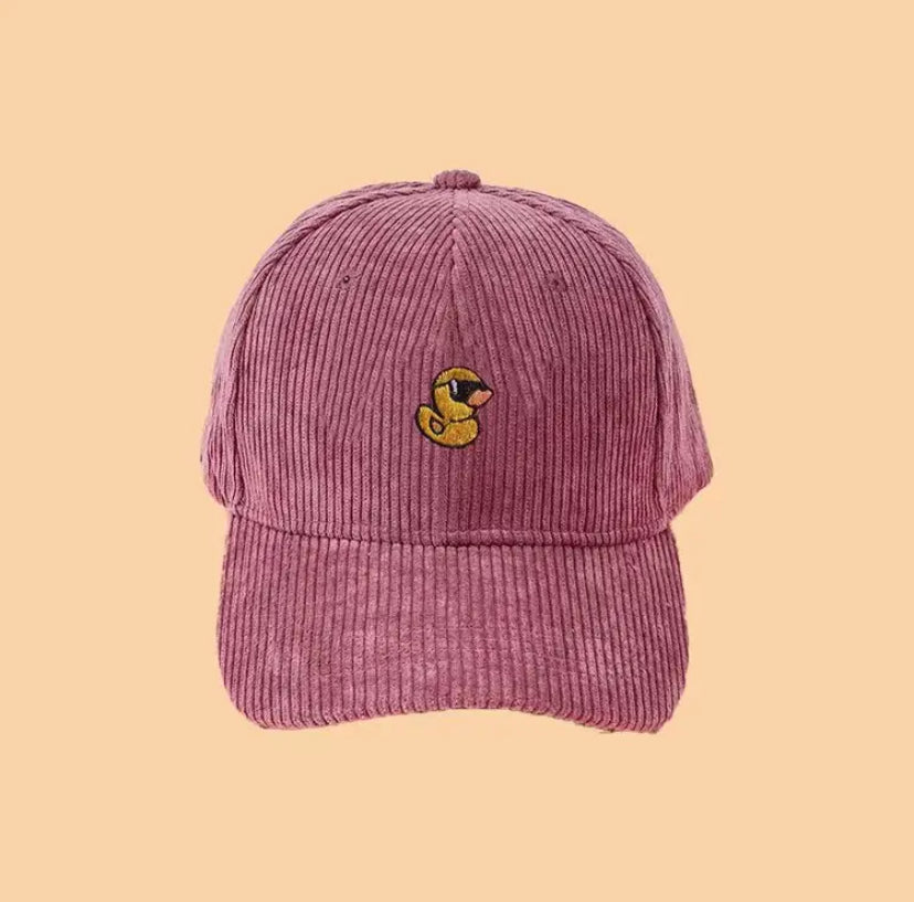 casquette canard jaune lunettes de soleil 
