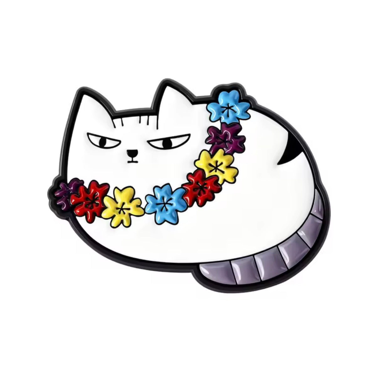 Pin's Chat Hawaïen