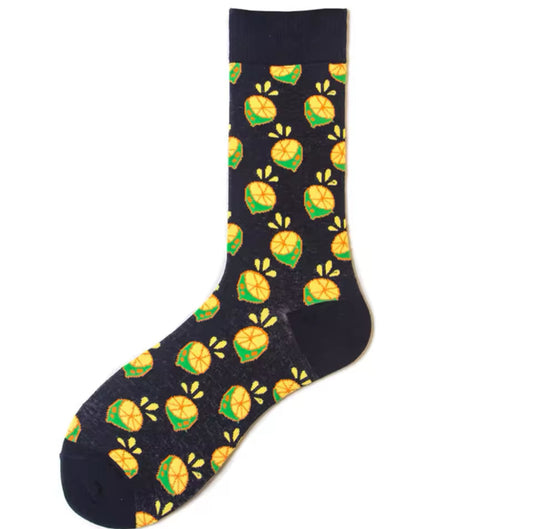 chaussettes agrumes