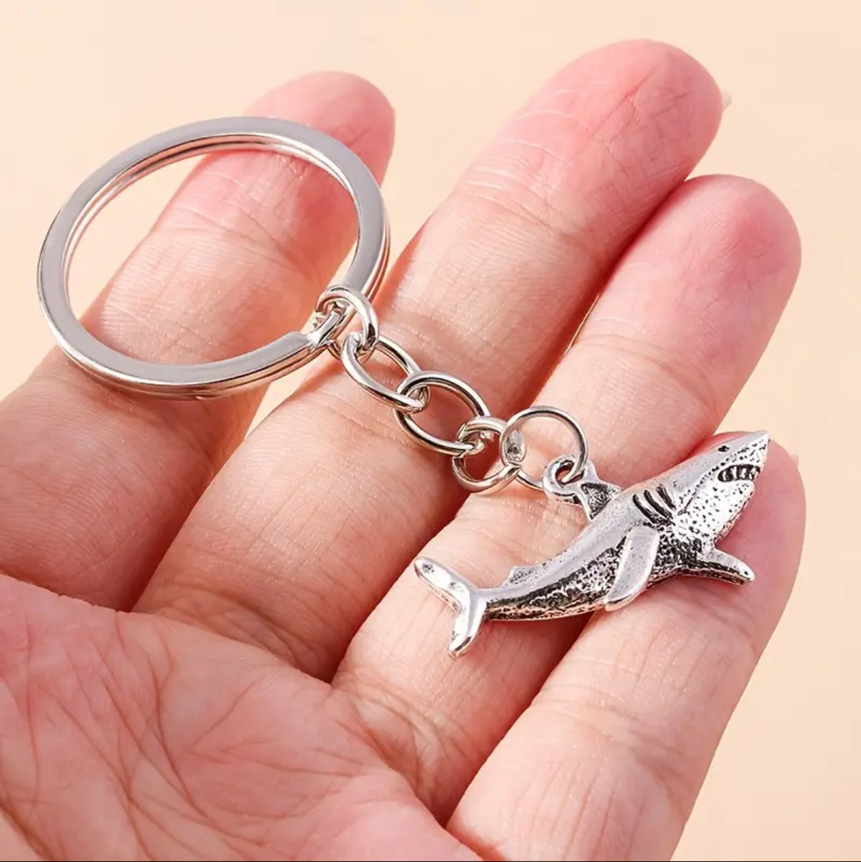 porte cles requin cd 