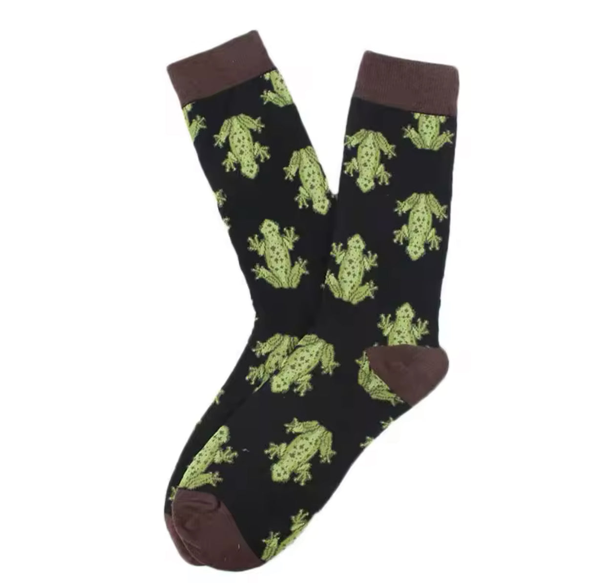 Chaussettes Grenouilles Vertes