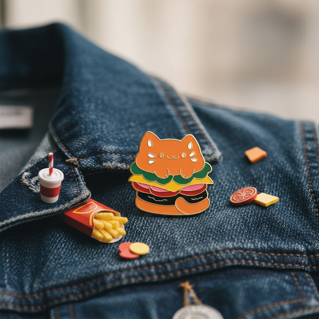 Hamburger Pin