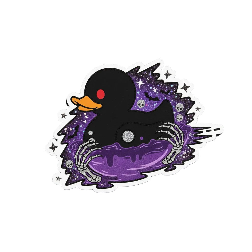 Gothic Duck Sticker – Dark Duck