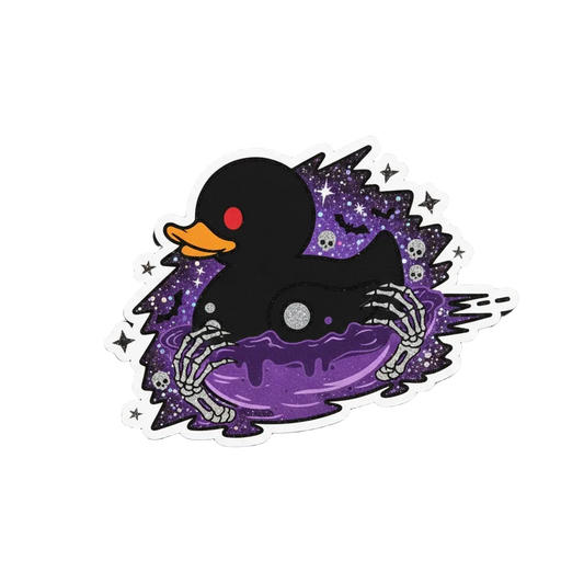 Gothic Duck Sticker – Dark Duck