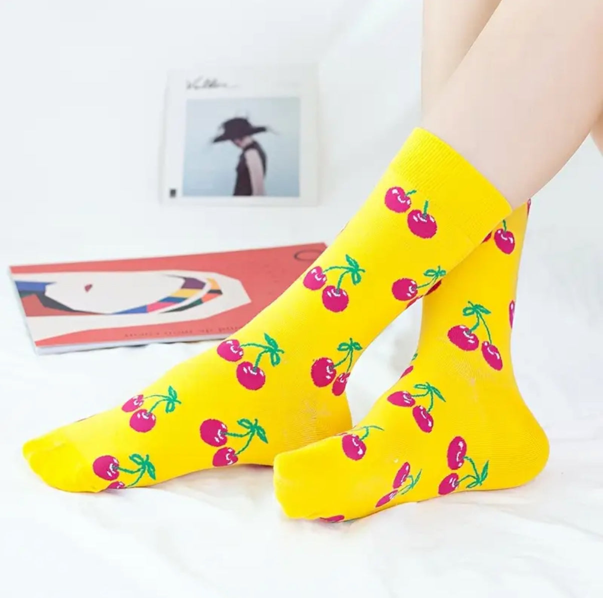 chaussettes cerises SOX FRU 011 55387468