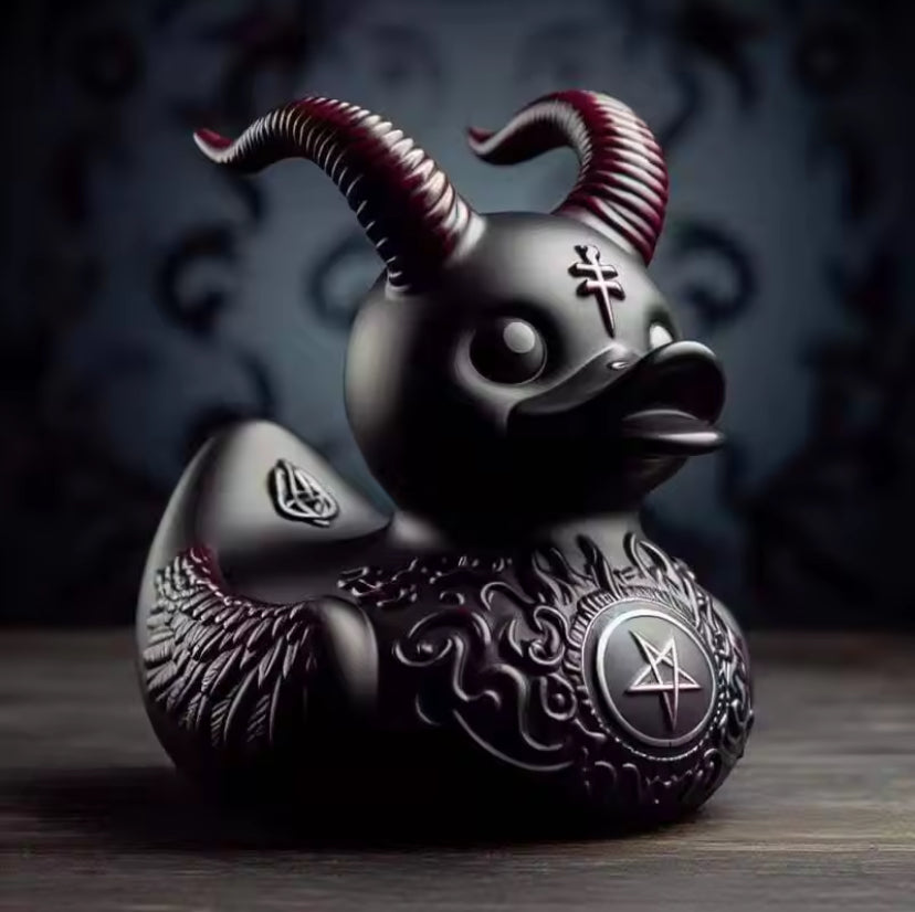 Figurine Canard Démoniaque