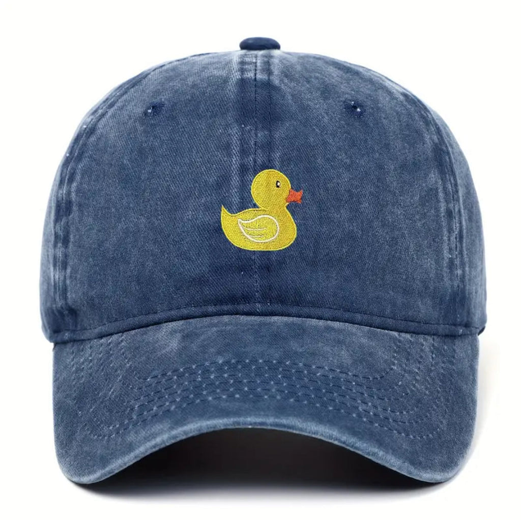 casquette delavee canard jaune brode mrcol CAP DUK 086 34655564