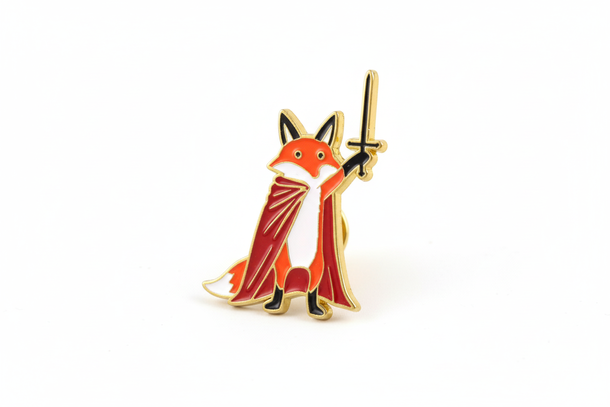 Pin’s Renard Chevalier - photo produit